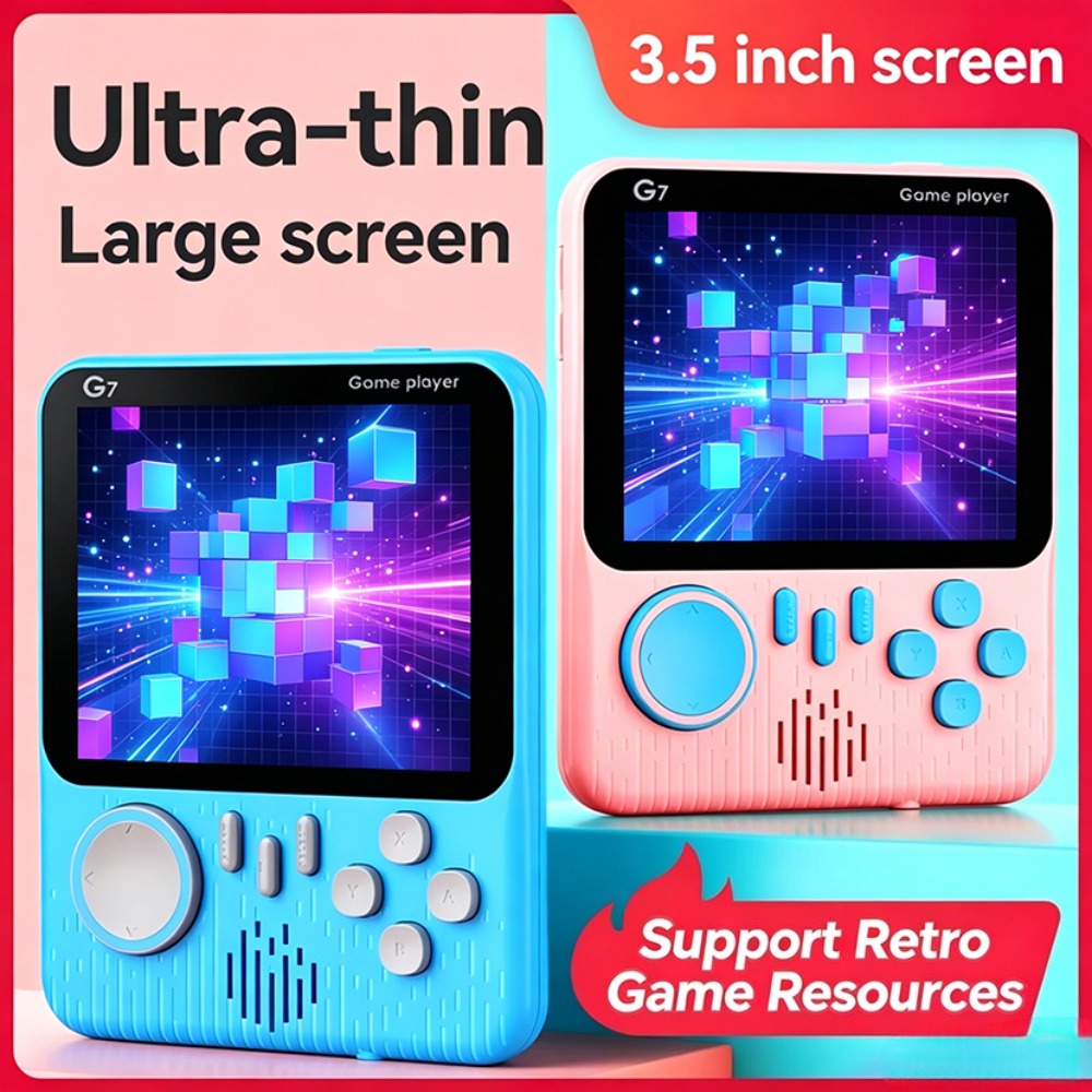 Gaming Console For Kids - G7 Portable Retro Handheld Game Console
