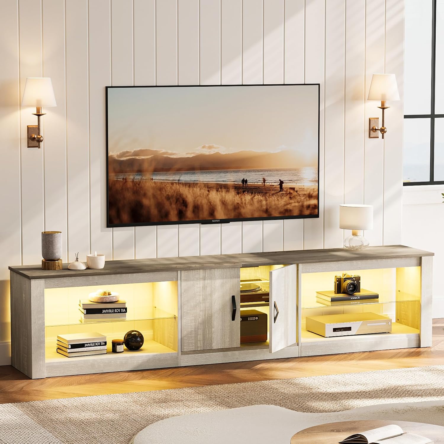 80 Inch TV Stand for 75-86