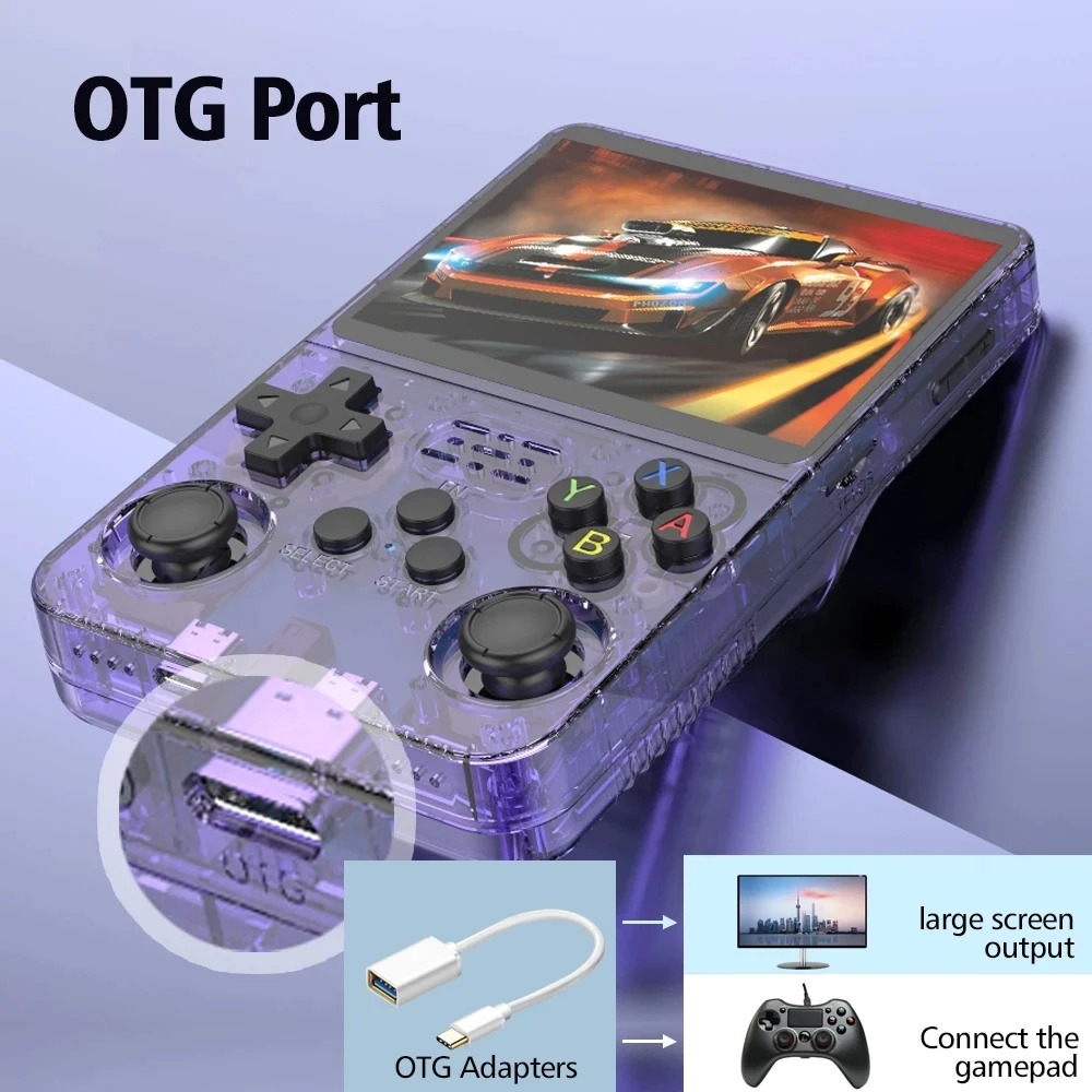 R36s New Handheld Game Console - Gaming Console Chinese ulasan dan harga