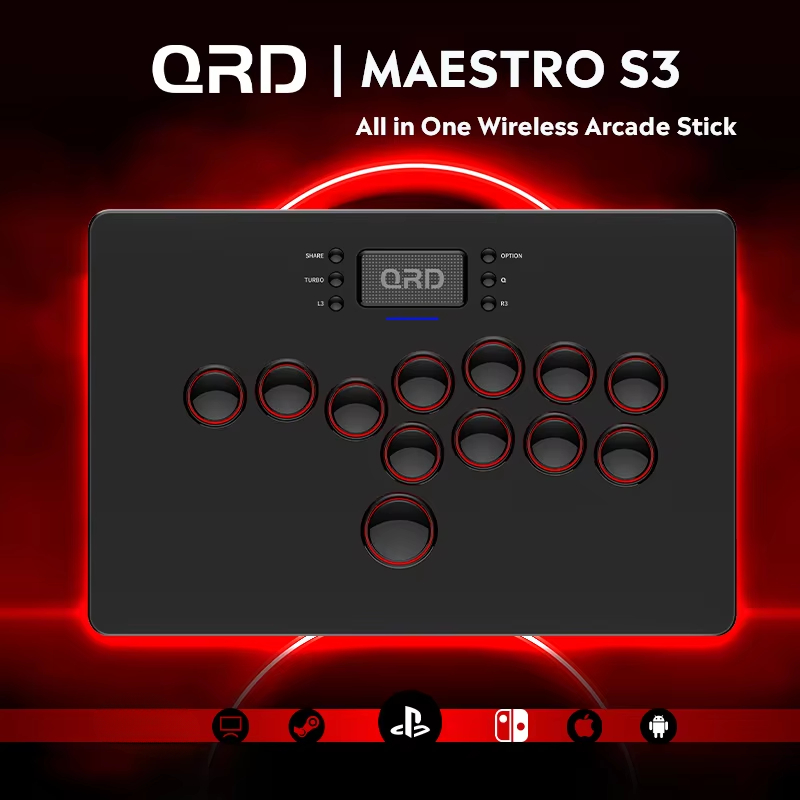 QRD Maestro S3 Wireless Hitbox - Gaming Console Gp Pro ulasan dan harga