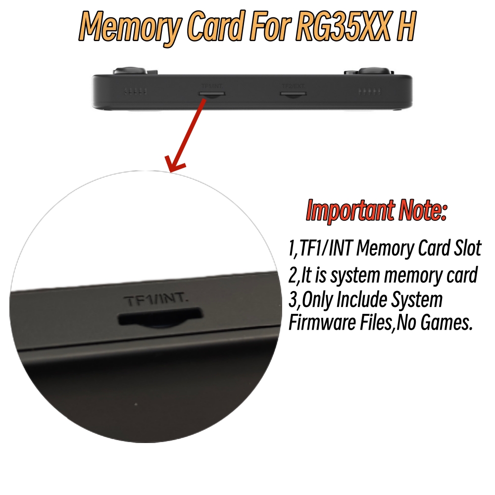 32GB TF1 Memory Card For RG35X - Gaming Console Kit ulasan dan harga