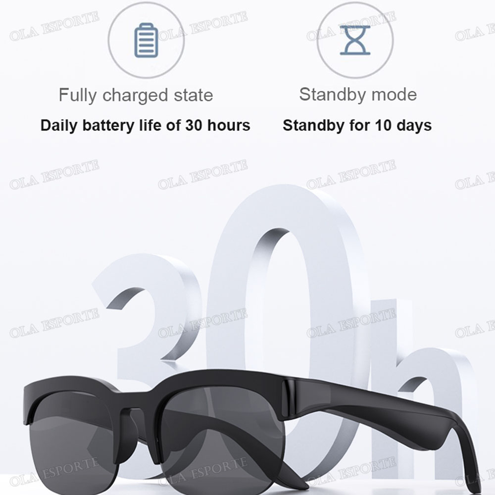 Smart Bluetooth V5.3 Sunglasse - Headset Gaming Console ulasan dan harga