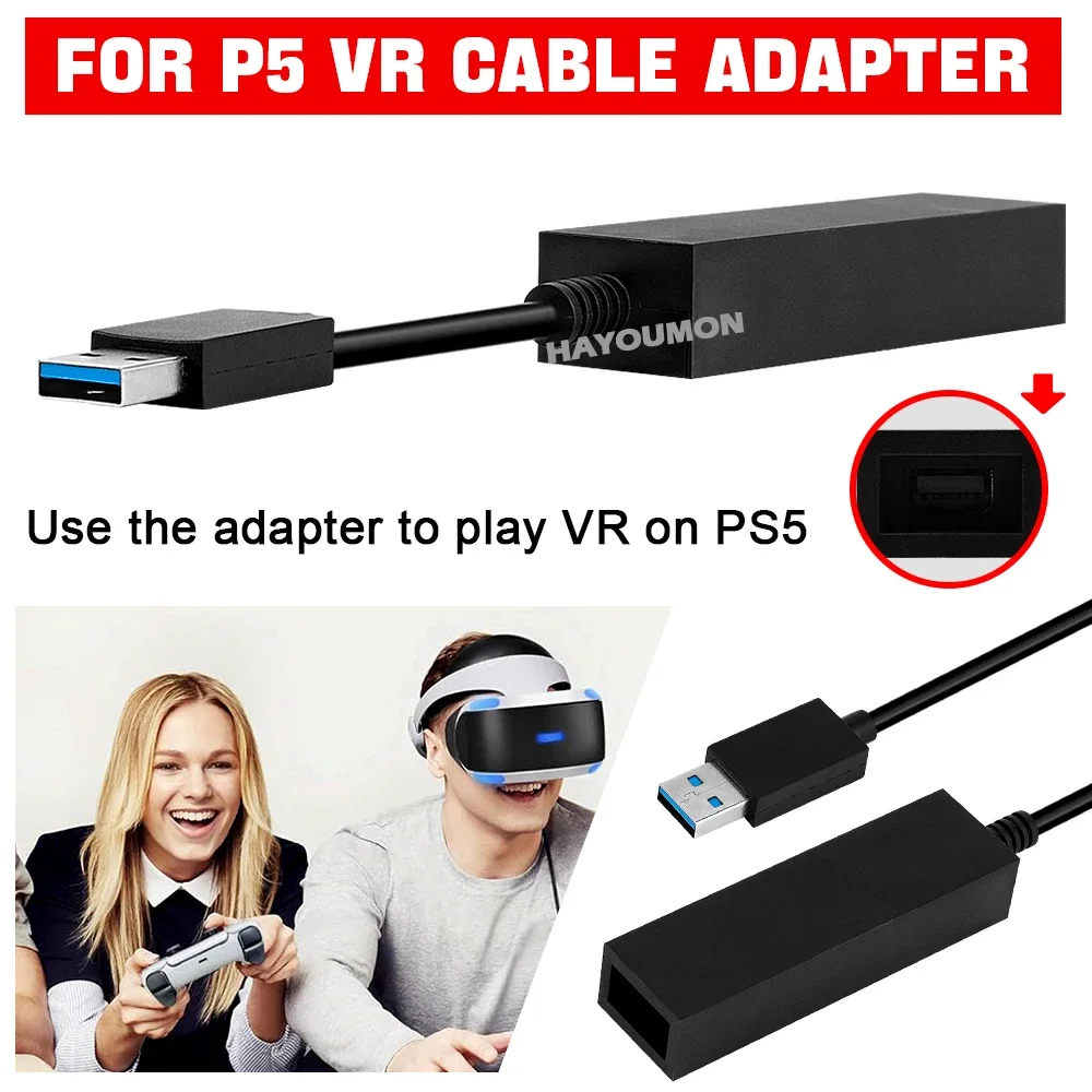 For PS5 VR Cable Adapter For P - Gaming Console Buttons ulasan dan harga
