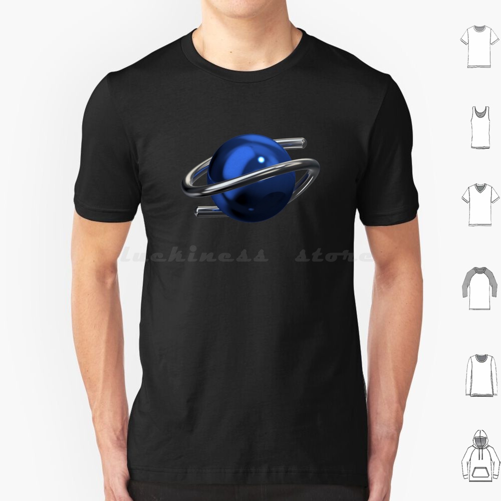 Saturn 3d Chrome T Shirt Men W - Gaming Console Generations ulasan dan harga