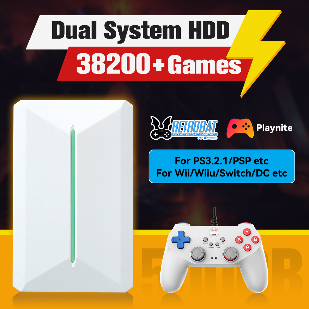 Retrobat＆Playnite System HDD R - Gaming Console Chinese ulasan dan harga