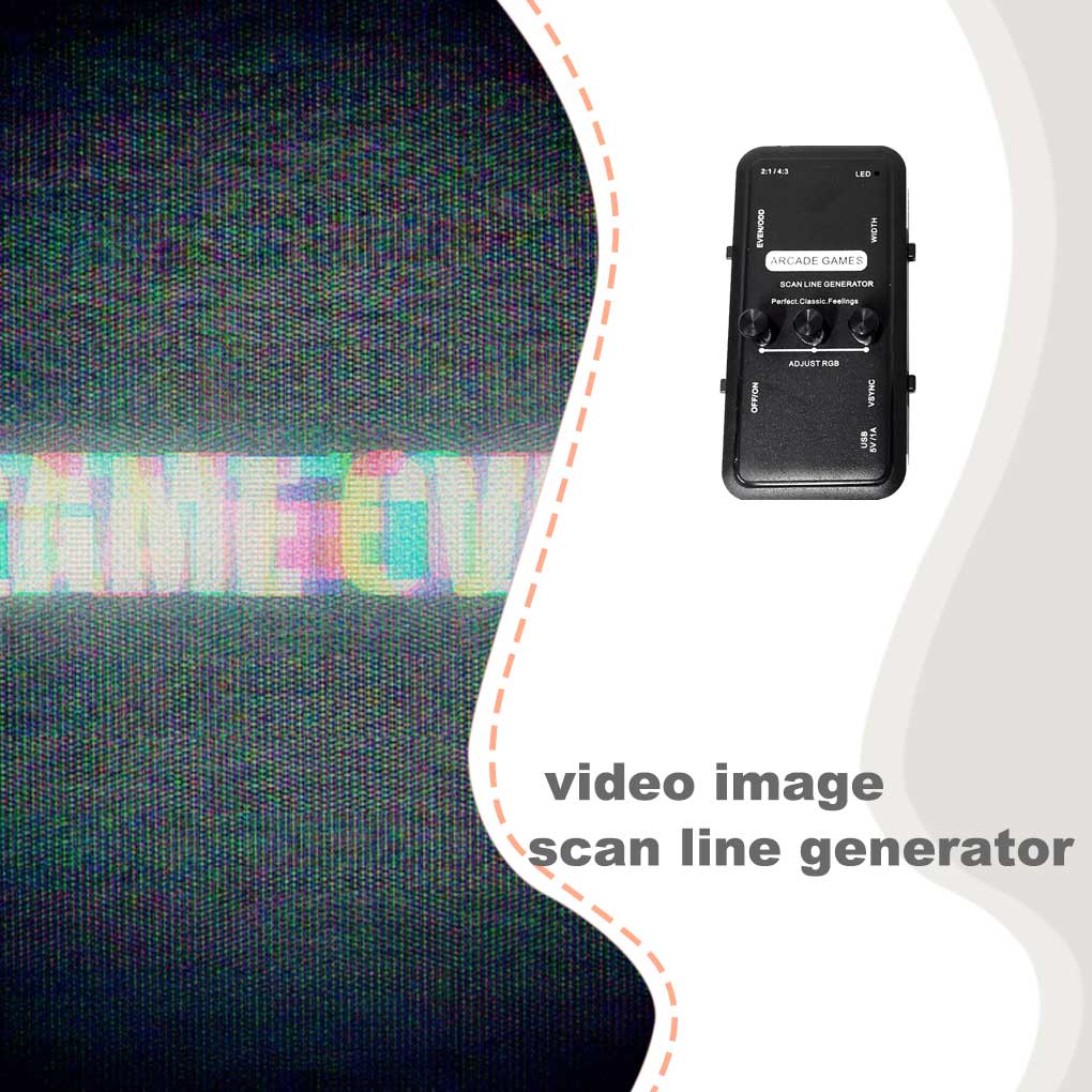 Adjustable Scanline Generator  - Gaming Console Generations ulasan dan harga
