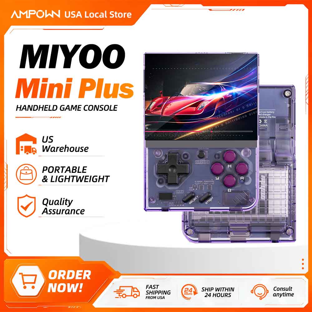 Miyoo Mini+ Retro Handheld Gam - Gaming Console For Kids ulasan dan harga