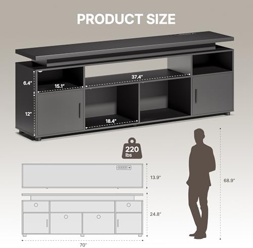 TV Stand, Entertainment Center - Gaming Console Entertainment Center ulasan dan harga