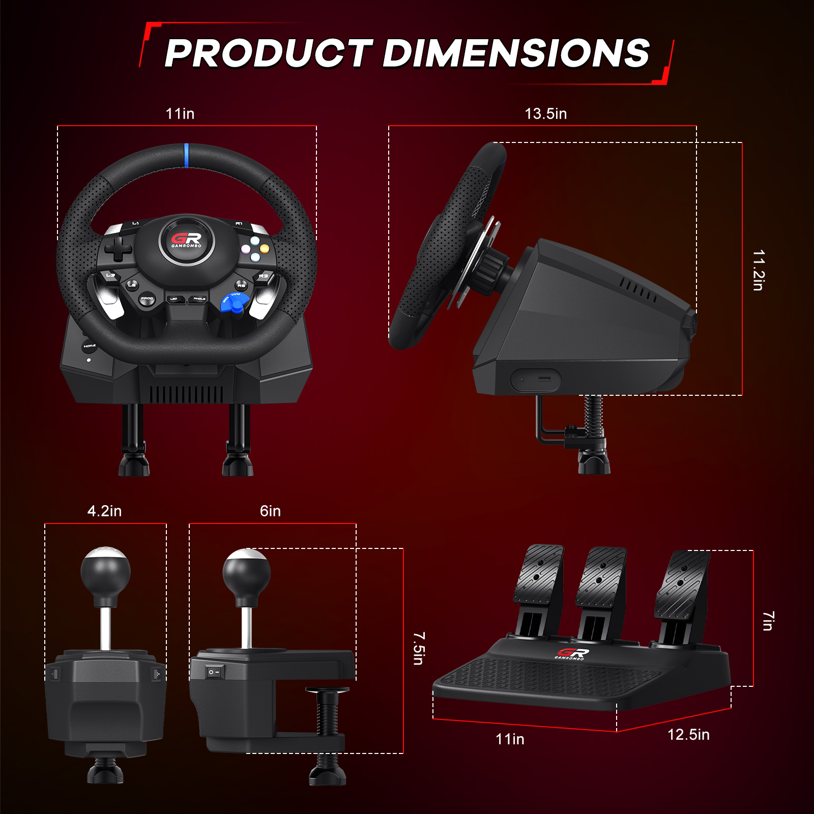 F127 Gaming Steering Wheel For - Gaming Console Kit ulasan dan harga