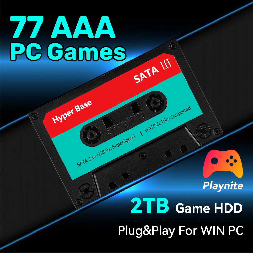 2TB Game Hard Drive With 77 PC - Gaming Console Chinese ulasan dan harga