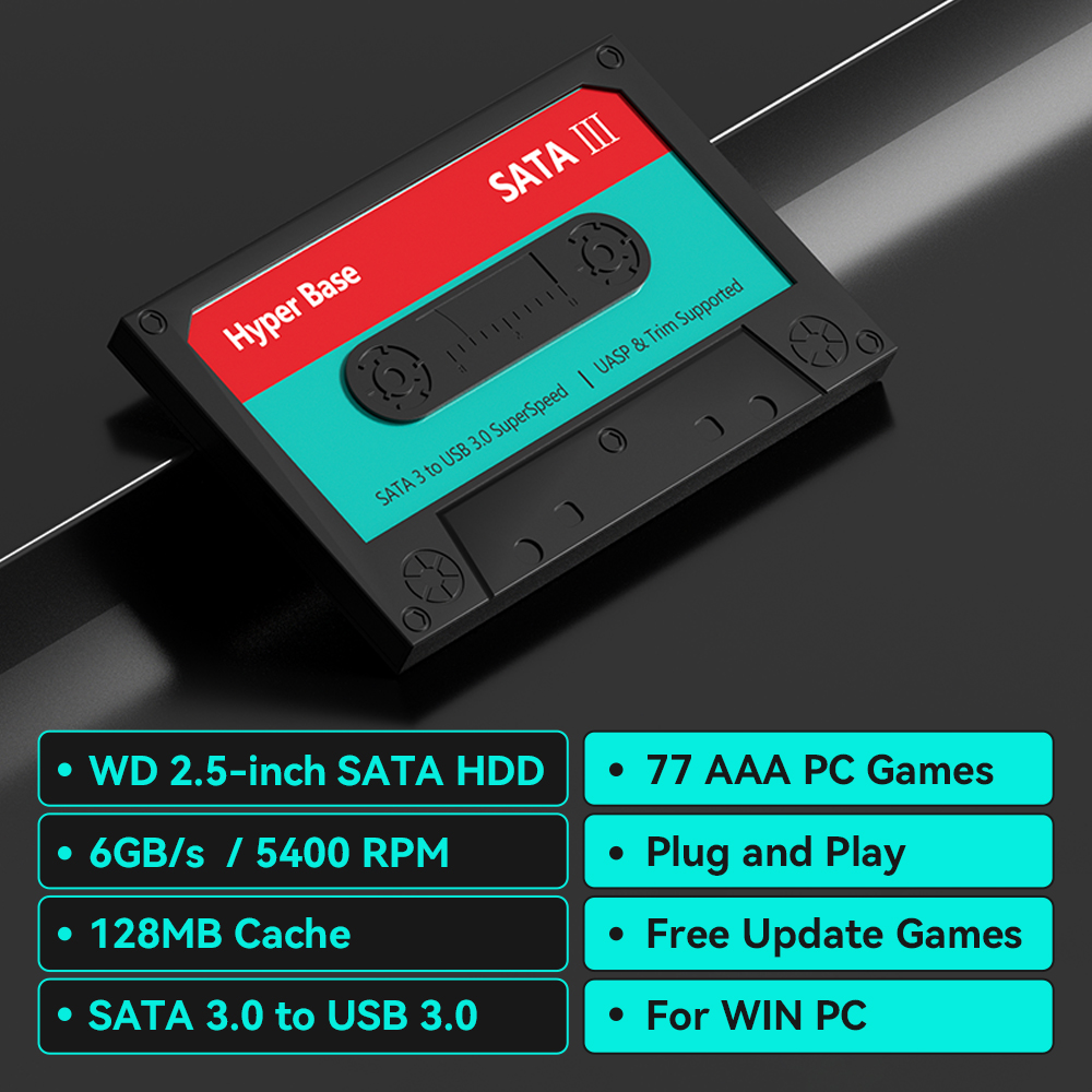2TB Game Hard Drive With 77 PC - Gaming Console Chinese ulasan dan harga