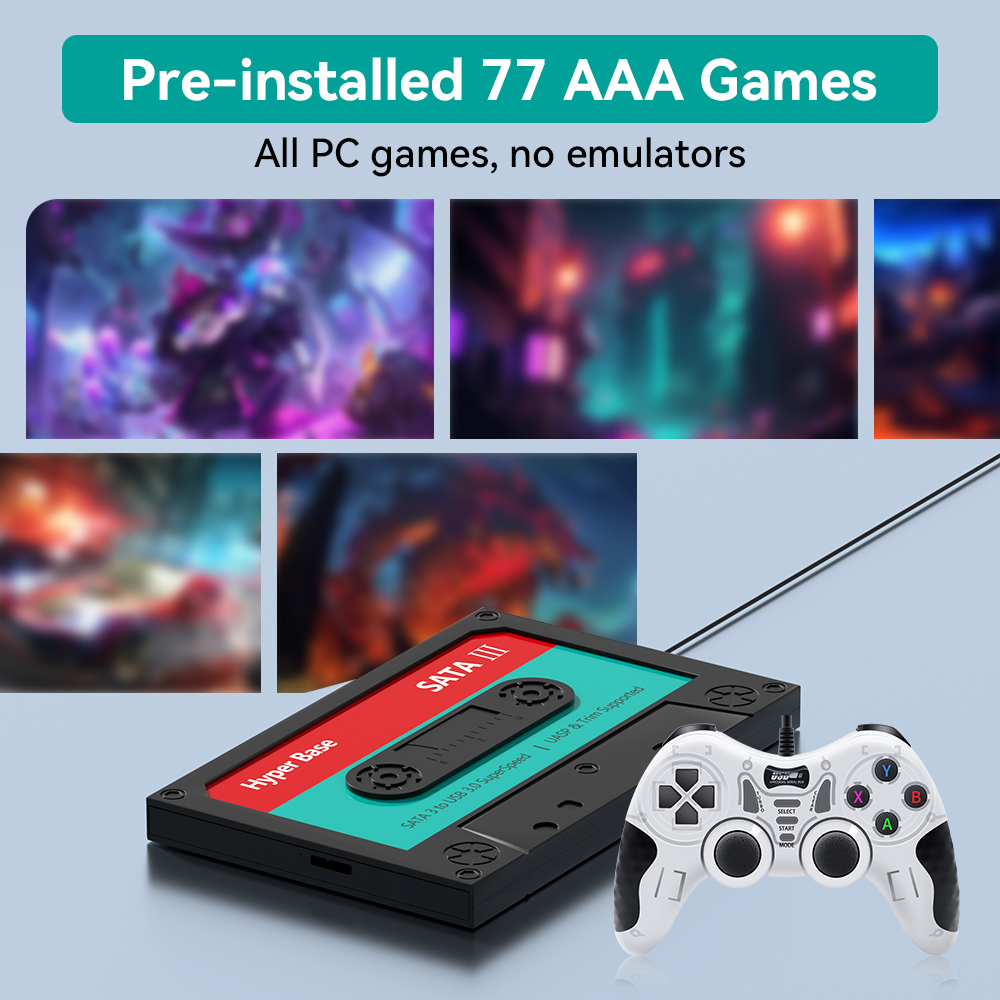 2TB Game Hard Drive With 77 PC - Gaming Console Chinese ulasan dan harga