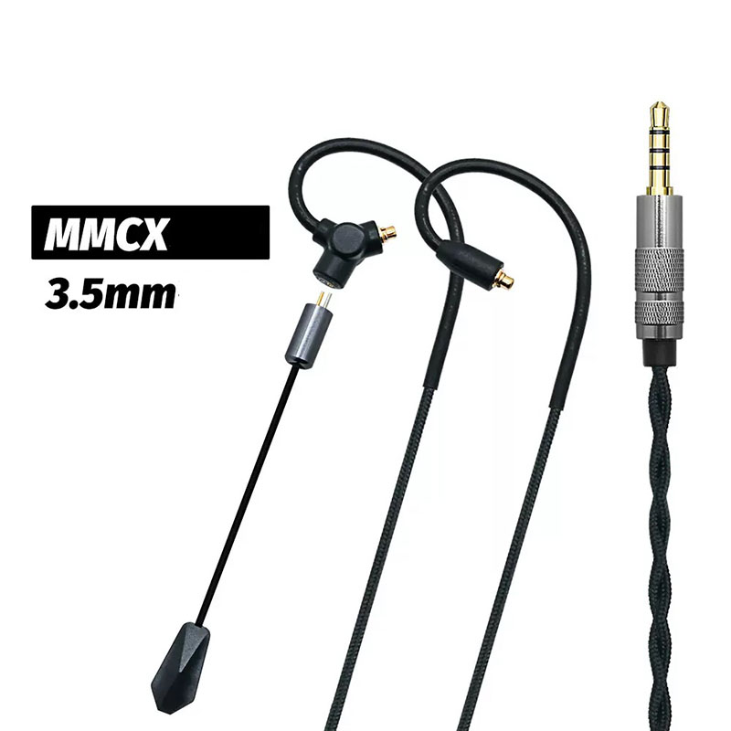 0.78 QDC MMCX Gaming Earphone  - Headset Gaming Console ulasan dan harga