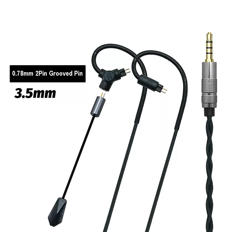 0.78 QDC MMCX Gaming Earphone  - Headset Gaming Console ulasan dan harga