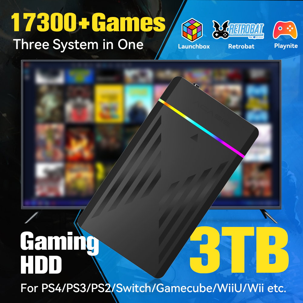 3TB Portable Gaming HDD Launch - Gaming Console Chinese ulasan dan harga